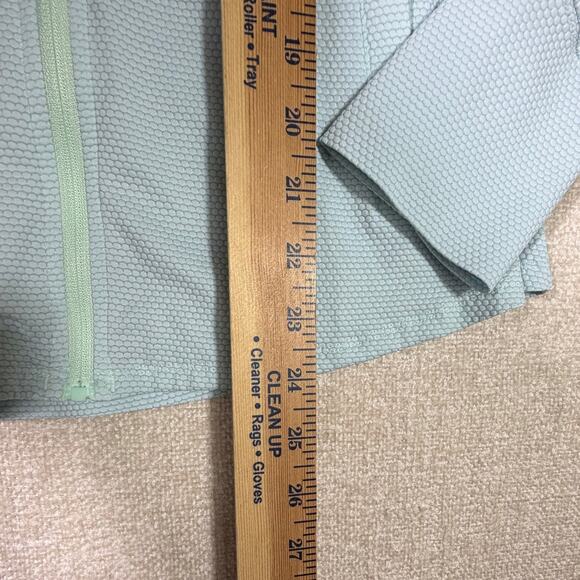 Tommy Bahama Women L Blue Lot of 2 Zip Front Long Sleeve Golf Performance Top - Picture 9 of 13